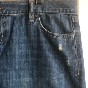 Classic denim mini skirt